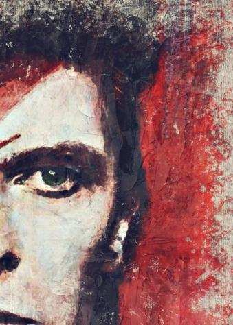 David Bowie - Oil Edition - High Quality Giclee Art - By artist Andrea Boriani - 35 - XL - Opera drsquoarte  Dipinto - 20212021
