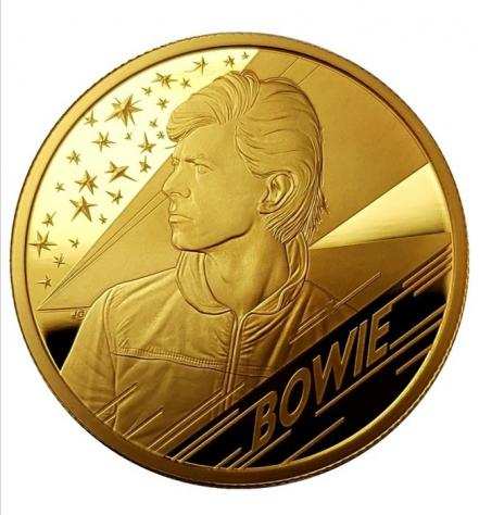 David Bowie - UK Quarter Ounce Gold Proof Coin - The Royal Mint - 2020 - Edizione limitata numerata