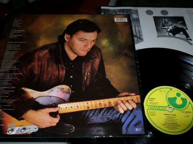 DAVID GILMOUR (Pink Floyd) About Face - LP  33 giri 1984  Innerbag Harvest