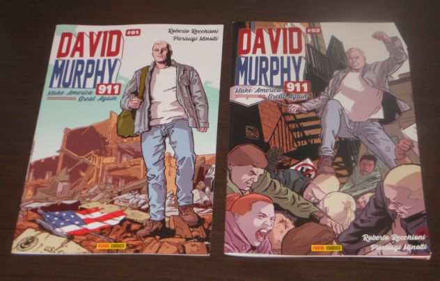 DAVID MURPHY 911, SEASON TWO N. 01 e 02, Panini Comics 2019.