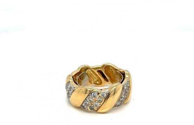 David Webb - Anello - 18 carati Oro giallo - 0.48 tw. Diamante (Naturale)
