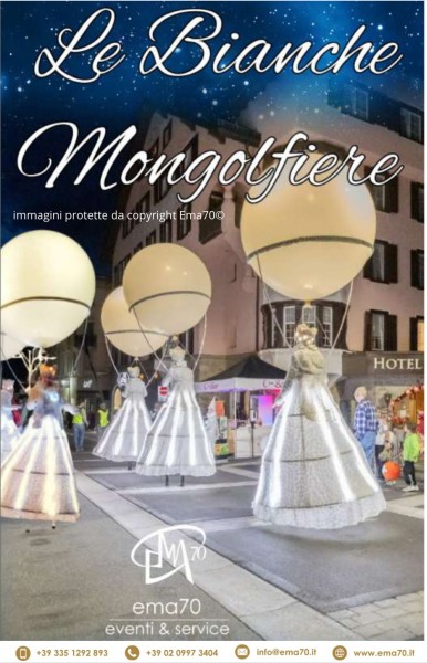 GRAN GALA’ IN BIANCO – EVENTO UNICO IN ITALIA – COSTUMI SCENOGRAFICI – SFILATA LUMINOSA PER LE VIE DELLA TUA CITTA’ - EVENTI DI PIAZZA – EVENTI AZIENDALI – EVENTI PRIVATI – EVENTI PUBBLICI