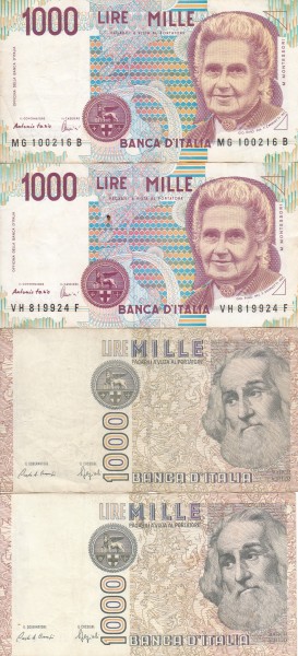 Banconote e Monete della Lira ed Estere