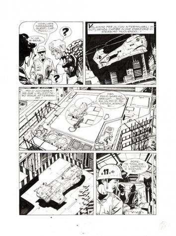 De Angelis, Roberto - 3 Original page - Nathan Never 106 - quotIl pattoquot - 2000