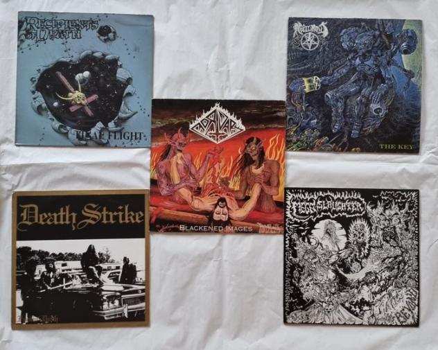 death strikerecipients of deathmurtuarynocturnsmega slaughter. - Artisti vari - 5 Albums in the trash metal speed metal death metal genre. - Titol