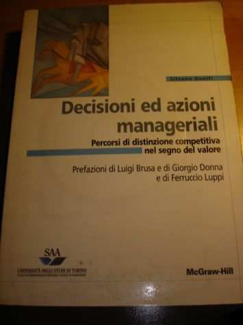 Decisioni ed azioni manageriali