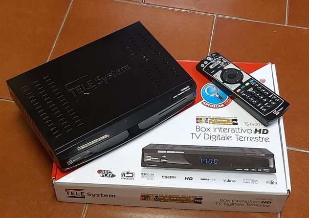 DECODER DIGITALE TERRESTRE TS900HD TELE System