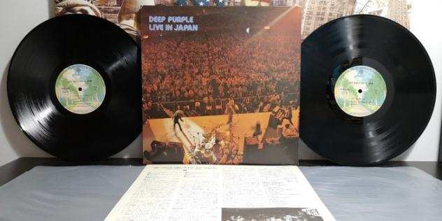 Deep Purple - LIVE IN JAPAN - Album 2 x LP (album doppio) - Stampa giapponese - 1974