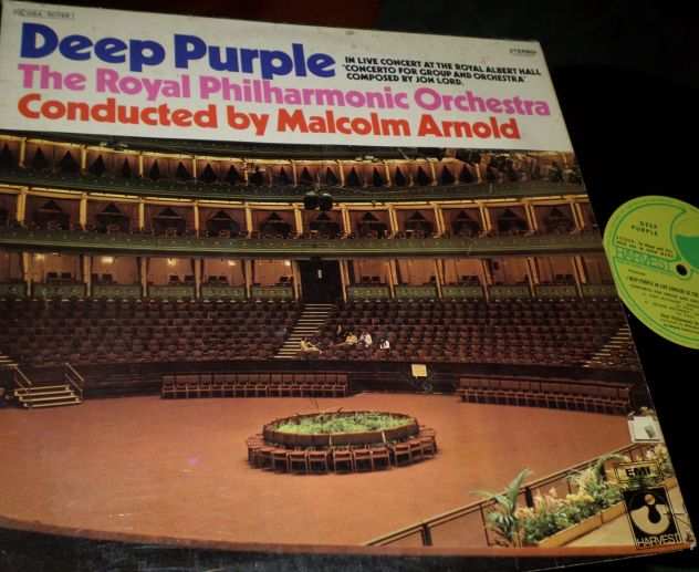 DEEP PURPLE (Live) The Royal Philharmonic Orchestra - LP  33 giri 1970 Harvest