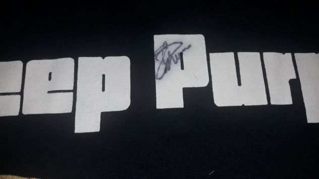 Deep Purple T-Shirt autografata