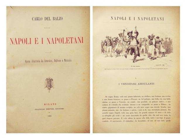 Del Balzo Carlo. - Napoli e i Napoletani. - 1885