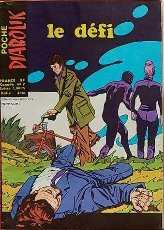 Del Principe, Nicola - original cover Poche Diabolik n. 53 quotLe deacutefiquot - (1977)