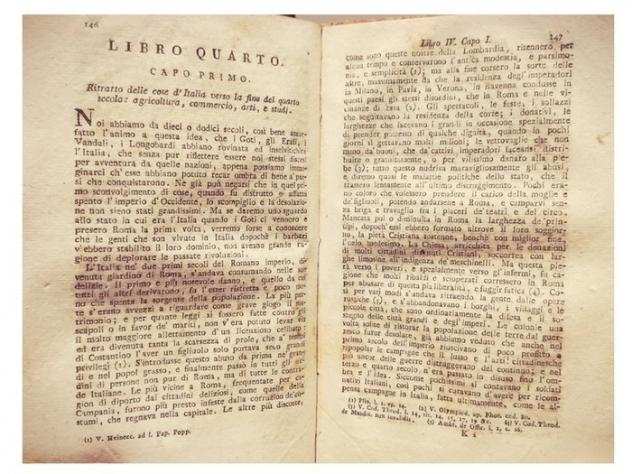 Denina Carlo - Delle Rivoluzioni dItalia libri venticinque - 1823