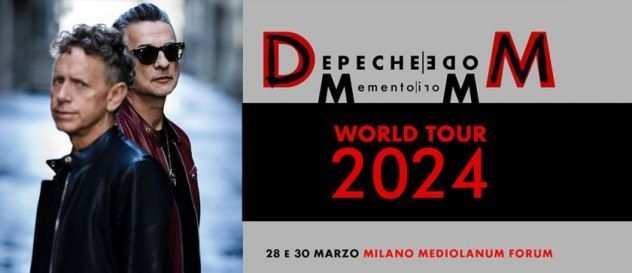 Depeche Mode biglietti parterre Assago Milano 28 marzo 2024
