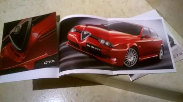 Depliant alfa 156 gta. 147 gta