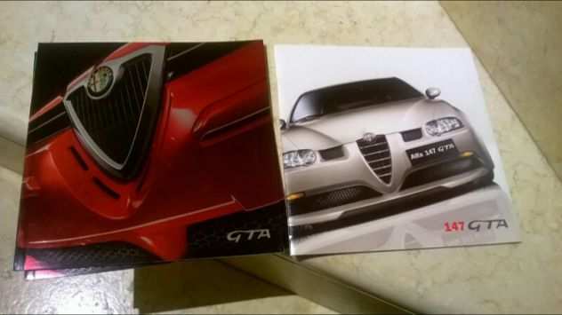 Depliant originale Alfa Romeo 147 GTA 156 gta