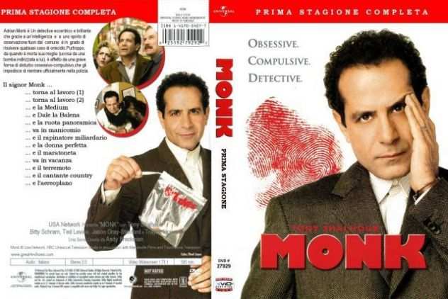 Detective Monk - 8 Stagioni Complete