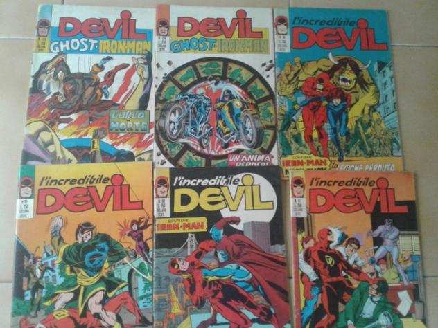 Devil Fascia nn. 84125 - albi Corno - 9 Comic collection - 1974