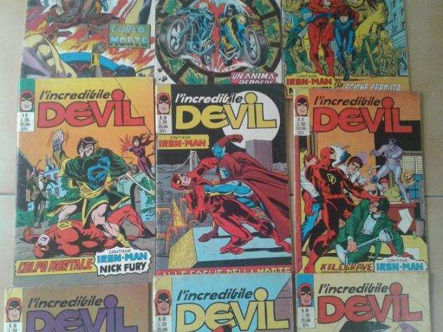 Devil Fascia nn. 84125 - albi Corno - 9 Comic collection - 1974