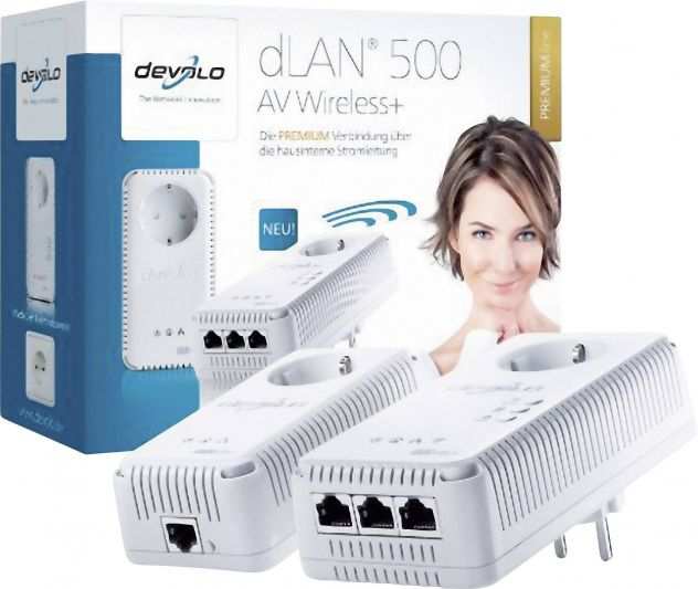 DEVOLO dLAN 500 AV Wireless Powerline WiFi