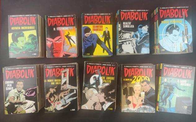 Diabolik - 102x Albi - 10 Annate Complete - Tascabile - Prima edizione - (19912001)