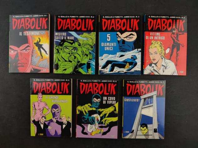 Diabolik - 102x Albi - 10 Annate Complete - Tascabile - Prima edizione - (19912001)