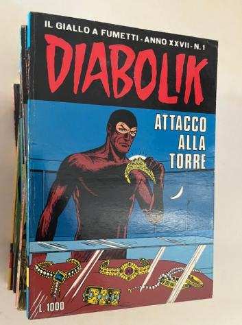 Diabolik - 3x annate complete XXIII, XXVI, XXVII - Tascabile - Prima edizione - (19841988)