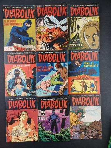 Diabolik - Anni XIV-XV-XVI - 66 Comic - Prima edizione - 19751977