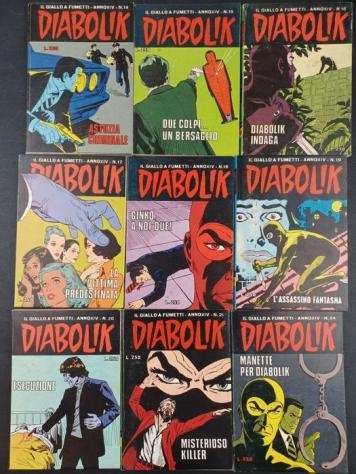 Diabolik - Anni XIV-XV-XVI - 66 Comic - Prima edizione - 19751977