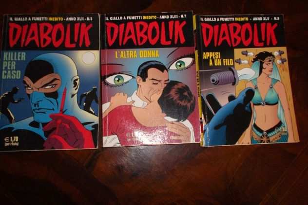 diabolik-il giallo a fumetti inedito(2003-2004)