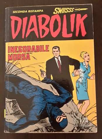 DIABOLIK, INESORABILE MORSA, SECONDA RISTAMPA, SWIISSS n. 115, 2003