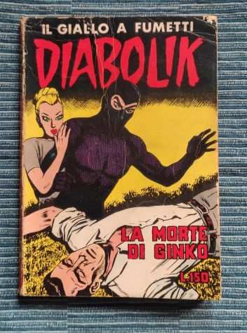 Diabolik n. 16 - La morte di Ginko (Seconda Serie originale 1965)
