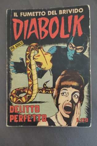 Diabolik n. 18 ndash Delitto Perfetto - PRIMA SERIE (1964)