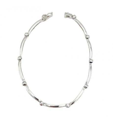 Diamante - Oro 18 kt - Oro bianco - Bracciale