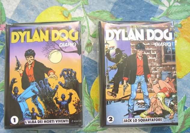 Diario e mini diario DYLAN DOG 1991 1992 1996 1997 e agenda NUOVO 
