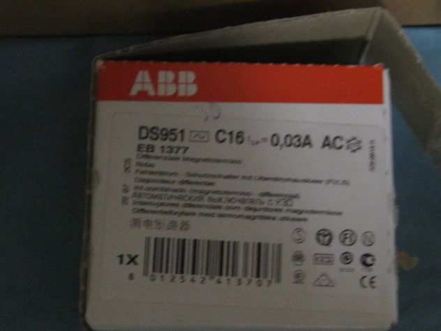 Differenziale Magnetotermico ABB DS 951