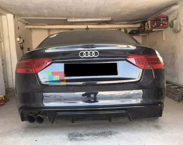 DIFFUSORE POSTERIORE AUDI A5 COUPE 2011 LIFT SOTTO PARAURTI LOOK SPORTIVO