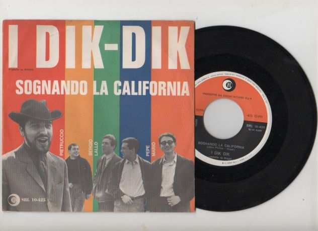 DIK DIK sognando la california, dolce di giorno Stampa1966 NUOVO