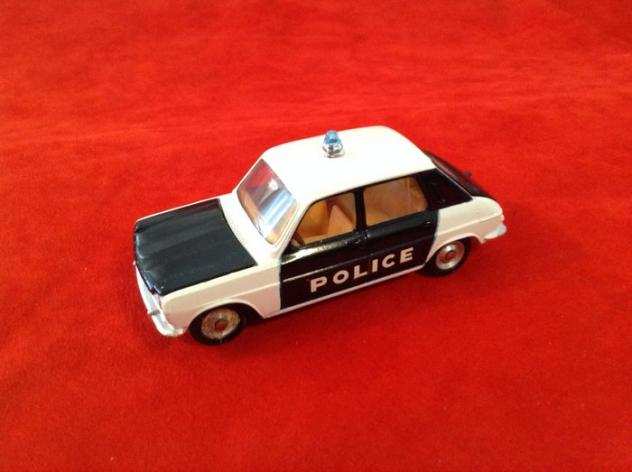 Dinky Toys - 143 - ref. 1450 Simca 1100 Saloon Berlina quotPolicequot 1967, whiteblack - made in Spain, pretty rare today