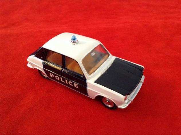 Dinky Toys - 143 - ref. 1450 Simca 1100 Saloon Berlina quotPolicequot 1967, whiteblack - made in Spain, pretty rare today