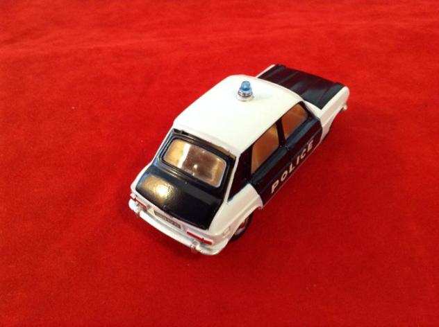 Dinky Toys - 143 - ref. 1450 Simca 1100 Saloon Berlina quotPolicequot 1967, whiteblack - made in Spain, pretty rare today