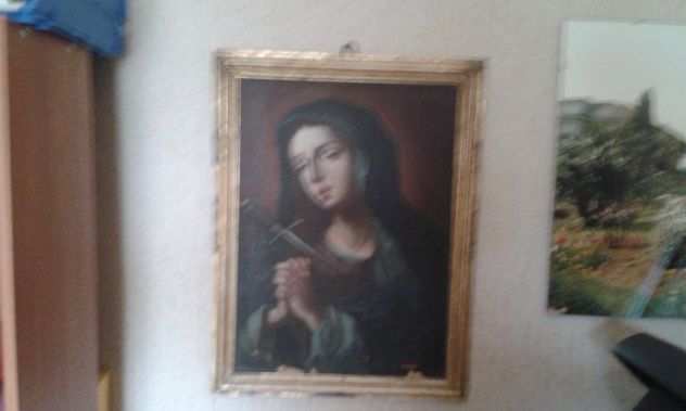 Dipinto del XVIII secolo Madonna Addolorata