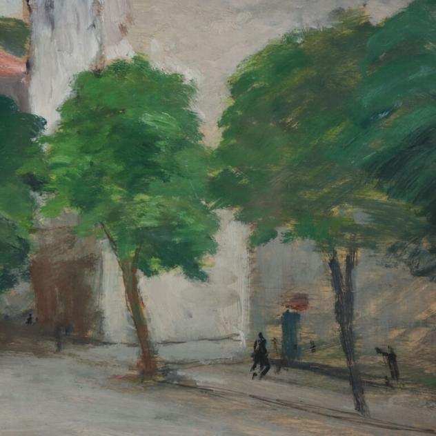 Dipinto di riccardo viriglionbsp nbsprovereto 1920