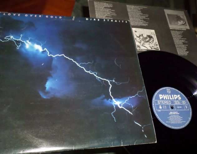 DIRE STRAITS - Love Over Gold - LP  33 giri 1982 Rara Stampa PHILIPS Yugoslavia