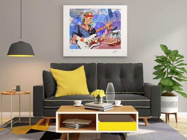 Dire Straits Mark Knopfler - Fine Art High-Quality Gicleacutee - Original by Raffaele De Leo - Limited - 2023