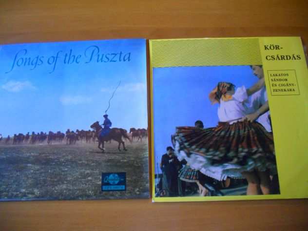 Dischi vinile LP stereo di musica folck ungherese