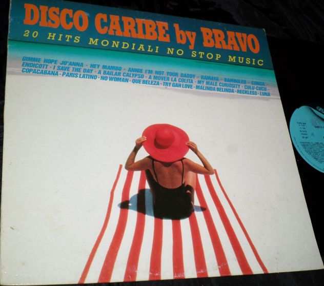 DISCO CARIBE by BRAVO 20 HITS MONDIALI Compilation - LP33 giri