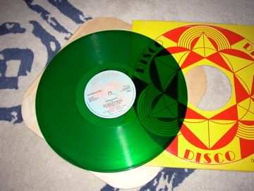 Disco mix rap 80  buggs b skate  green vynil