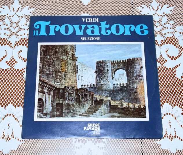 Disco vinile 33 giri di Giuseppe Verdi IL TROVATORE