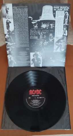 Disco Vinile ACDC Back in Black NUOVO